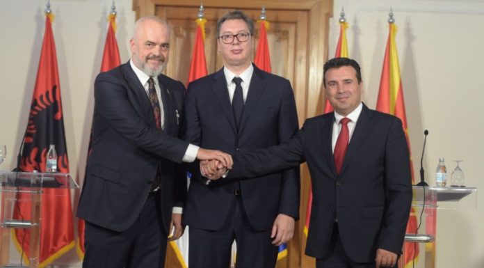 Finalizohet “Open Ballkan”, zyrtarizohet marrëveshja Rama-Vuçiç-Zaev