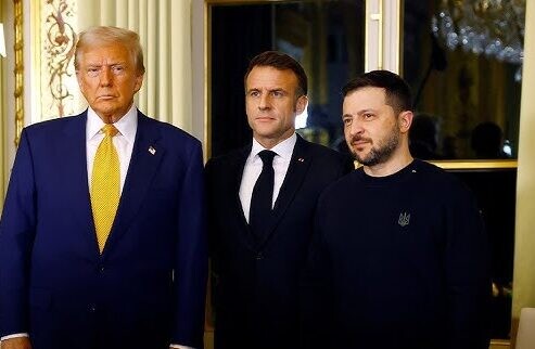  President legjitim    Macroni i del krah Zelenskyt pasi Trumpi e quajti  diktator 