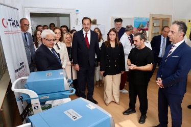 Dr  Mahmut Çevik në RMV   TIKA me përkrahje për sektorin e shëndetësisë