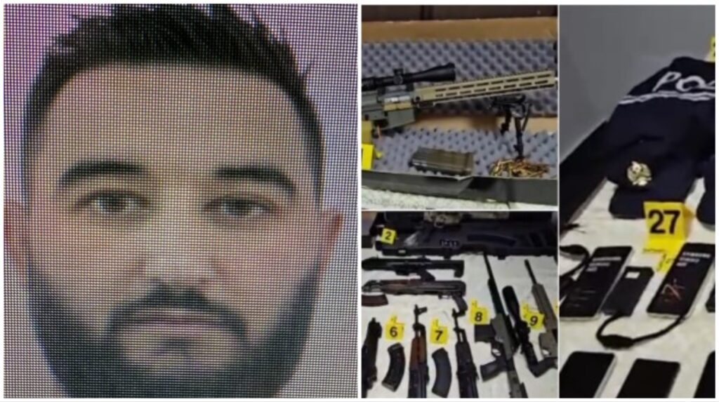 FOTO/ Ky është 34-vjeçari që zotëronte arsenalin e armëve në “Myslym Shyri”, ja për çfarë dyshohet se do të përdoreshin municionet