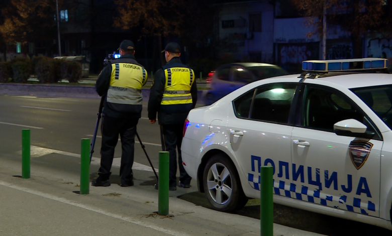 Policia e Maqedonisë 1.065 gjoba për një ditë për shkelje në trafik
