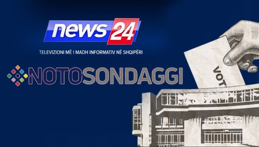 Sot në orën 21:00 në News24 sondazh ekskluziv për zgjedhjet në Tiranë nga “Notosondaggi”