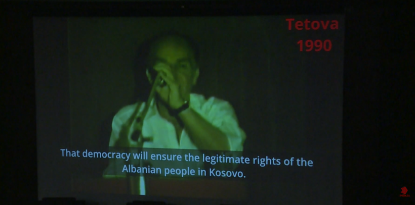 (VIDEO) Shkupi përkujton Alija Izetbegoviçin