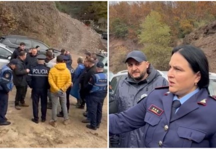VIDEO – “Po ne kush do na mbështesë?!”- Shefja e policisë replikon me pronarët e godinës që do ta shembë IKMT: S’kemi marrë pagesën!