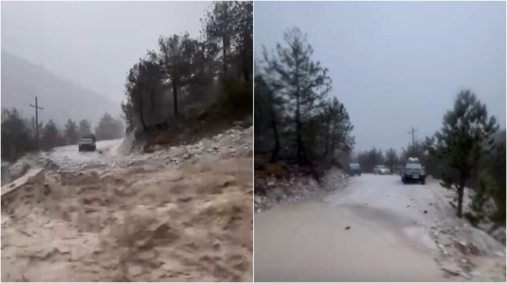 Reshjet e shiut në Shkodër! Shembet masivi me inerte, bllokohen pesë makina dhe 9 persona