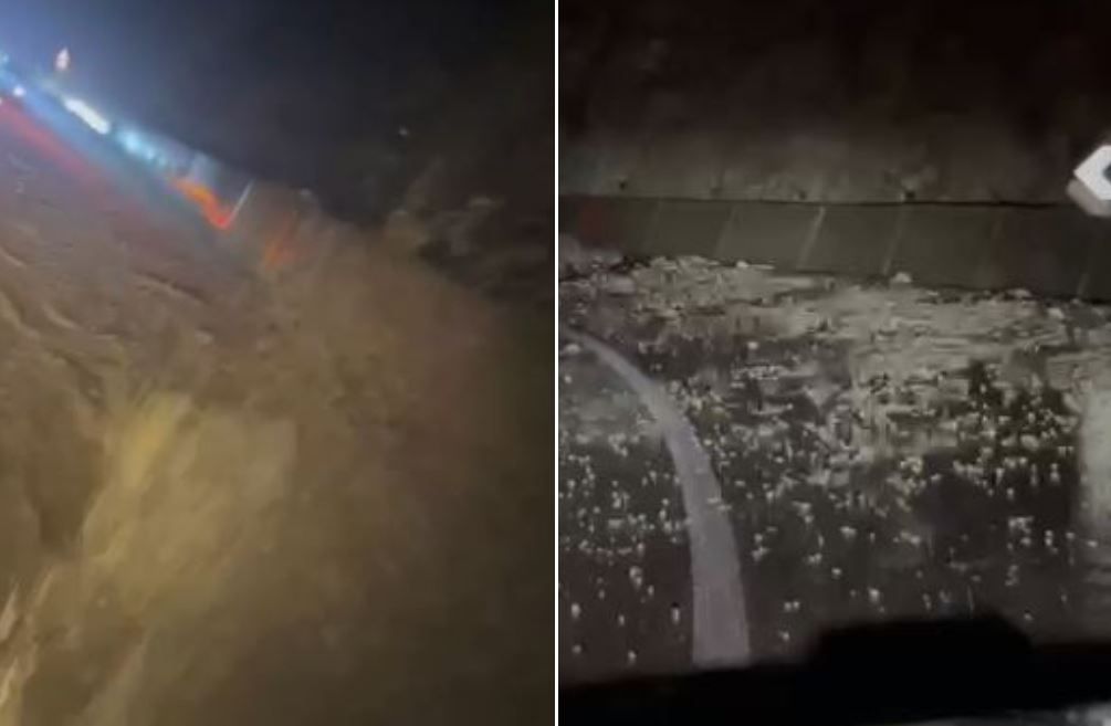 Moti i keq në Sarandë, rënie gurësh dhe dherash në rrugën Kardhiq-Delvinë, probleme dhe pranë tunelit të Skërficës!