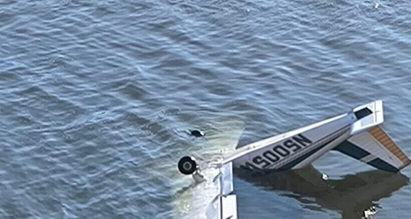 Rrëzohet një avion i vogël në Liqenin e Mavrovës, një person është lënduar