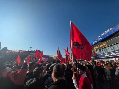 Nis protesta në Shkup në mbrojtje të krerëve të UÇK-së