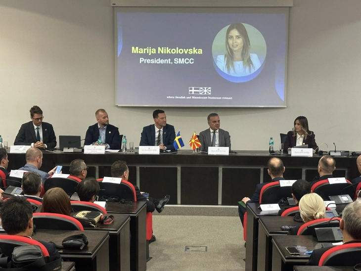 Oda Ekonomike Suedi – Maqedoni e Veriut paralajmëroi aktivitete për partneritete dhe investime të reja ekonomike