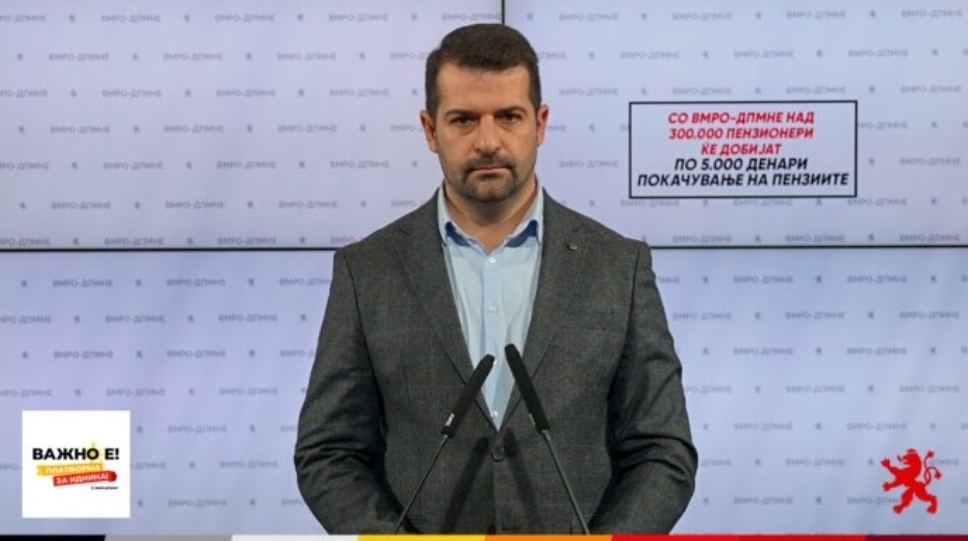 Ivica Tomovski nga VMRO-DPMNE: Akuzat e LSDM-së janë shpifje, do të padis për shpifje