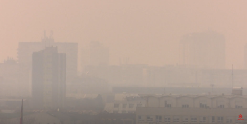 Shkupi renditet i dyti në Evropë për ndotjen e ajrit