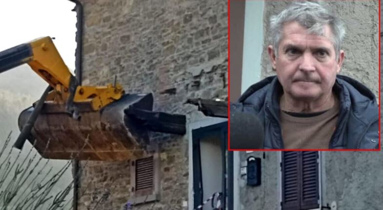 Tentoi t’i shembte banesën me ekskavator, italiani që vrau fqinjin shqiptar lirohet nga akuzat