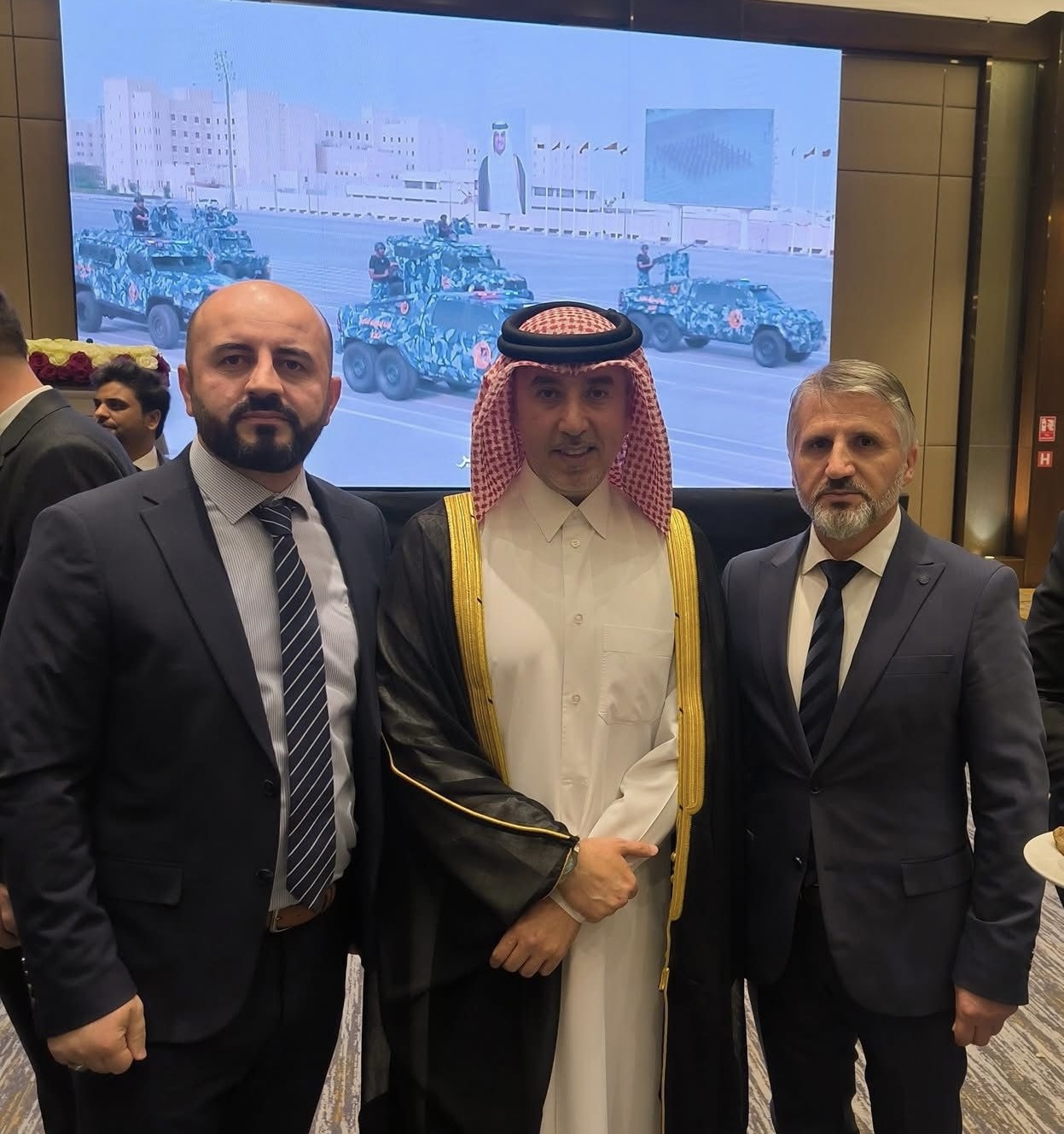 Përfaqësuesit e OKH  Merhamet  pjesëmarrës në Ceremoninë e Ditës Kombëtare të Shtetit të Katarit