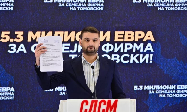 “BOMBA 2.0” LSDM: Kompania e drejtorit të VMRO-së ka fituar 161 tenderë në vlerë prej 5,3 milion euro