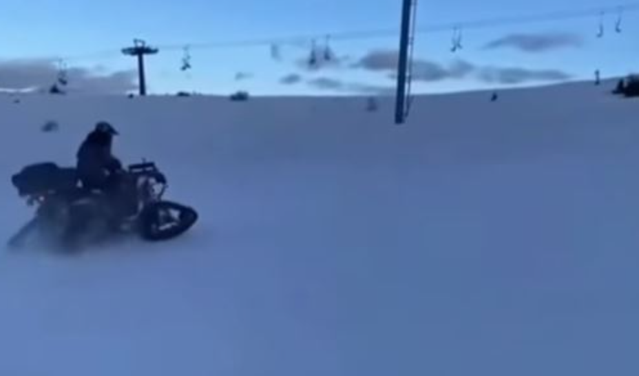 Dëmtoi pistat me motoçikletë ATV, Qendra e Skijimit “Kodra e Diellit: Do të paraqiten në polici personat që dëmtojnë pistat