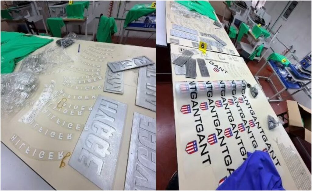 EMRAT/ Stamponin veshje të kontrabanduara me logo false, arrestohet 46-vjeçari në Kamëz! Një tjetër shpallet në kërkim