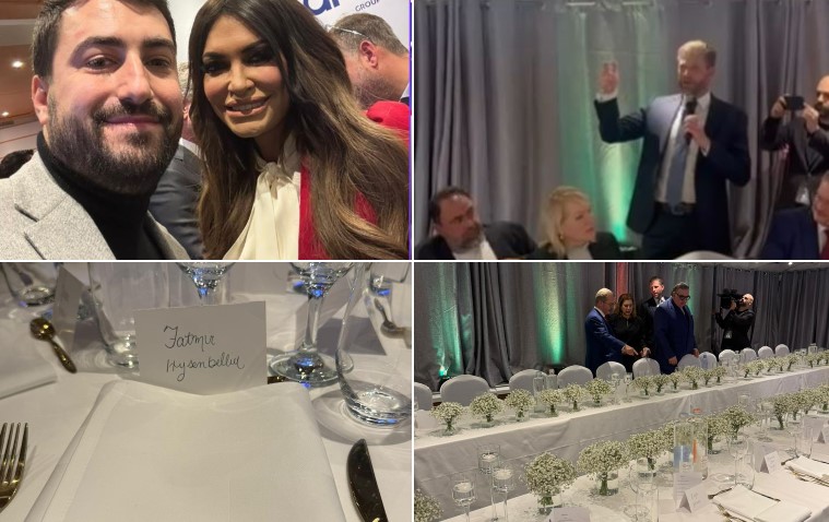 Fatmir Hysenbelliu në Davos, në darkë private me Eric Trump, Presidentin e Izraelit dhe personalitete të tjera botërore