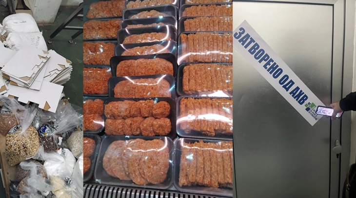 (VIDEO) Konfiskohet 1,010 kilogramë ushqim të pasigurt i maskuar si “ushqim i shëndetshëm”