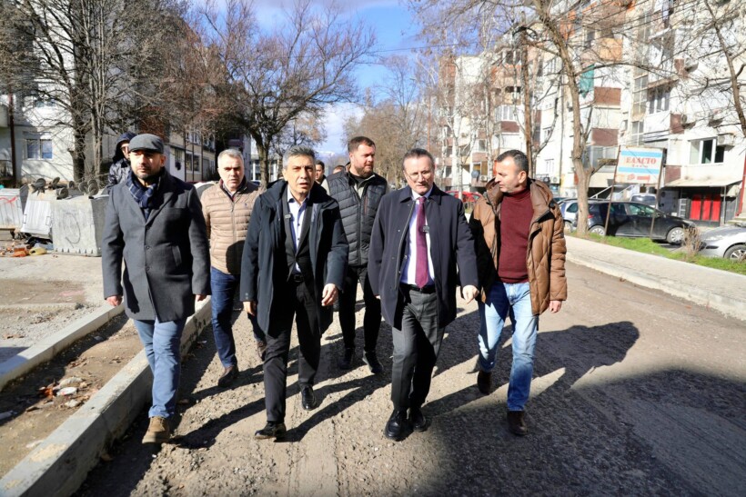 Masterplani i Çairit hyn në fazën e zbatimit, inspektim nga Mexhiti dhe arkitekti Vardar