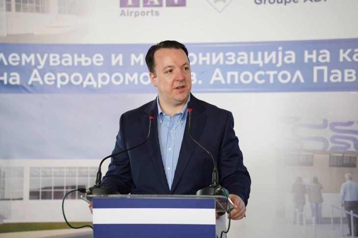 Nikolloski  Aeroporti i Ohrit me kapacitete të reja për më shumë pasagjerë