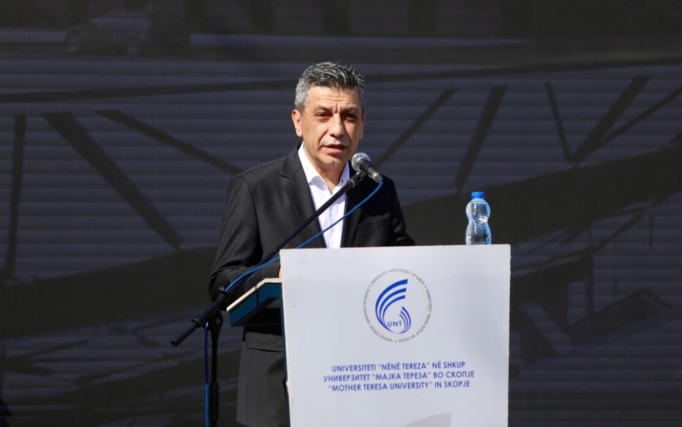 Izet Mexhiti  Me një vlerë prej 42 milionë eurosh  ky projekt është investimi më i madh në arsimin shqip në Maqedoninë e Veriut 