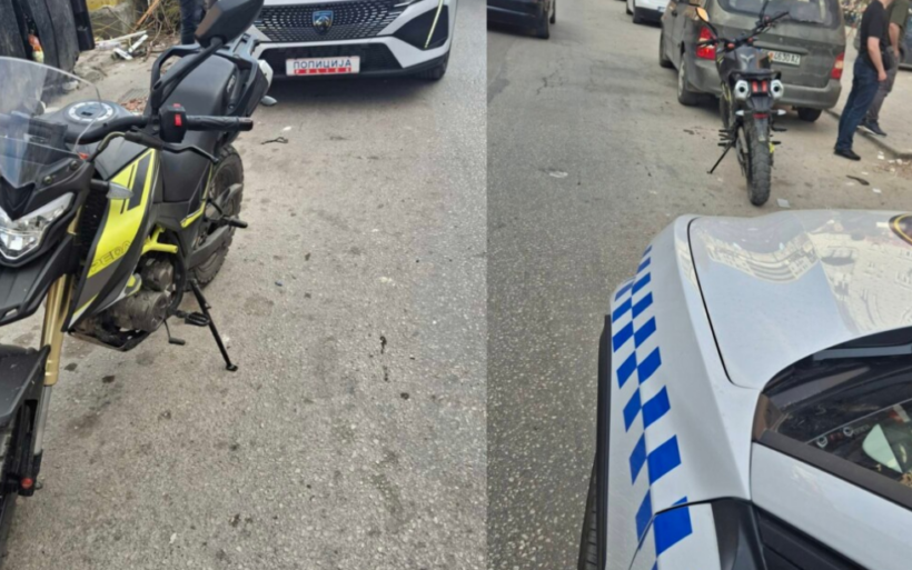 91 kundërvajtje në komunikacion në Shkup  konfiskohen motoçikleta  shtatë kallëzime penale për drejtim të pakujdesshëm