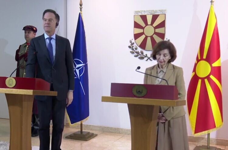 Rutte: NATO i mbron të gjithë aleatët e vet, llogarisim në Maqedoninë e Veriut