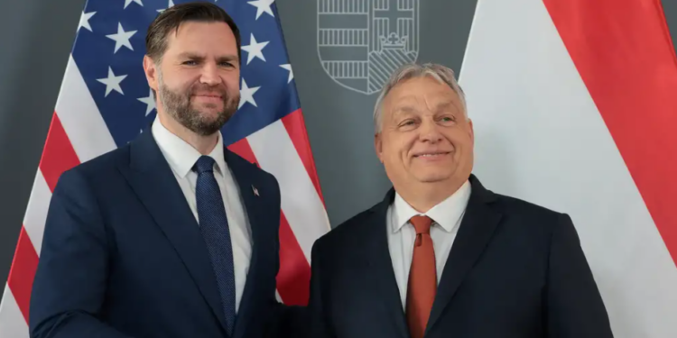 JD Vance në Budapest: Ndihmë elektorale për Orbanin nga SHBA
