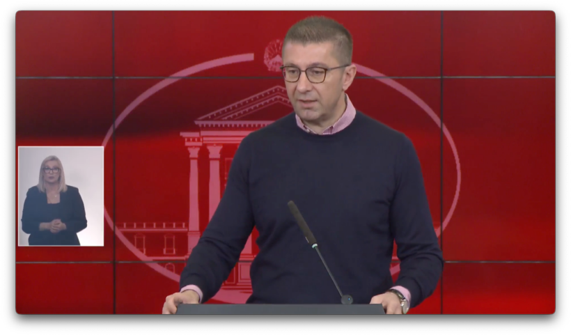 Mickoski për protestën e studentëve: Po punojmë për të gjetur zgjidhje, mos të lejojnë të jenë mjet në duart e një partie politike që jeton në shekullin e kaluar