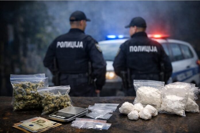 Bastisje në Gostivar dhe Çegran  Arrestohen dy persona  sekuestrohet marihuanë dhe kokainë