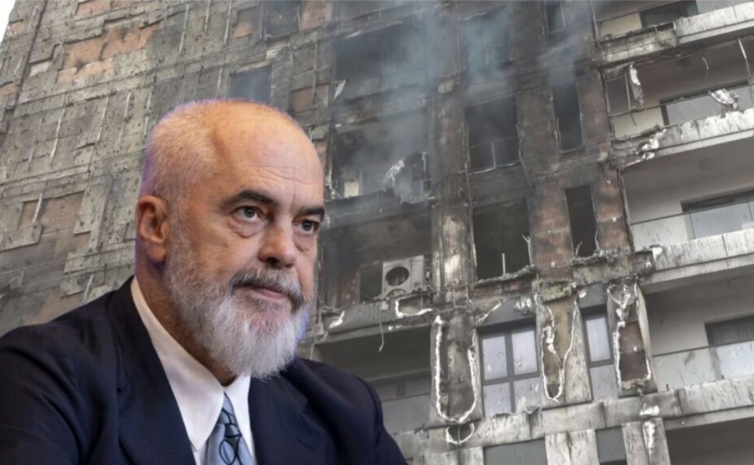 Pallati 12 katësh u shkrumbua  Rama qetëson banorët  Do rindërtohet 100  nga vetë ndërtuesit