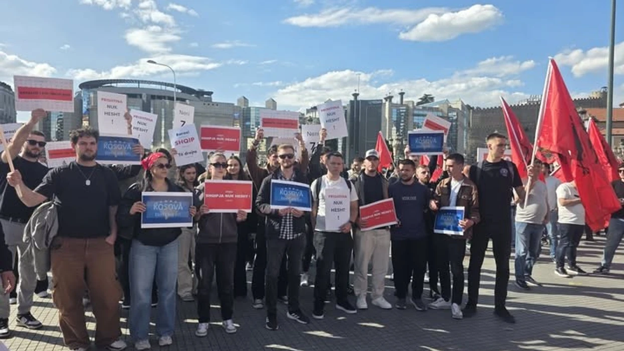 Studentë nga Kosova në përkrahje të studentëve në Maqedoninë e Veriut  Nuk janë vetë  mbështetja do të jetë e vazhdueshme