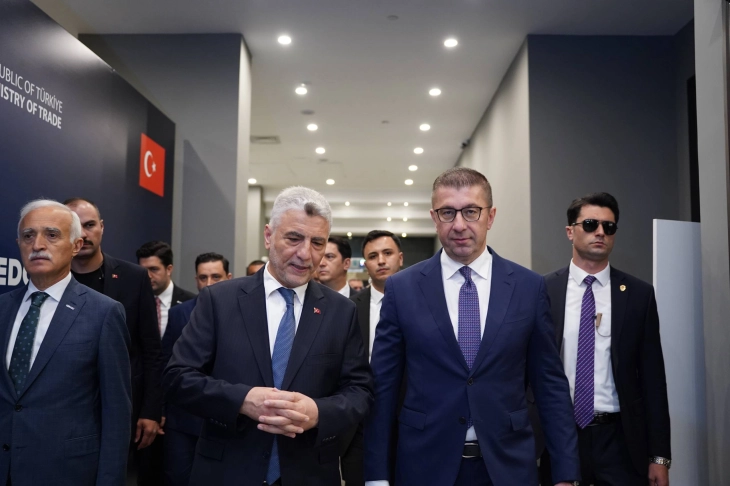 VIDEO  Mickoski  Interes i madh i kompanive turke për të investuar në RMV