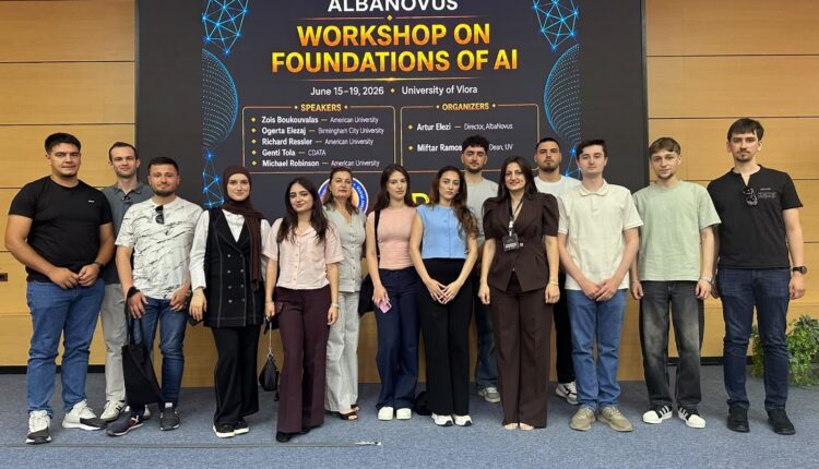 Studentët e Universitetit të Tetovës e fituan vendin e parë në Hackathonin ndërkombëtar të inteligjencës artificiale dhe shkencës së të dhënave