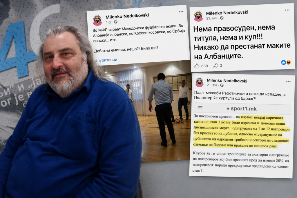 Nedellkovski kërkon Federatë dhe Liga Futbolli pa shqiptar