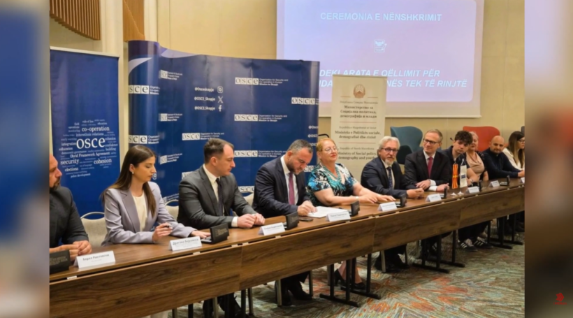  VIDEO  Nënshkruhet deklaratë për parandalimin e dhunës tek të rinjtë