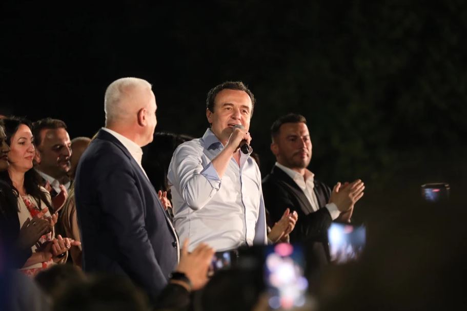 Zgjedhjet e parakohshme në Kosovë, Albin Kurti: LVV shënoi fitoren e pestë në shtatë vjet