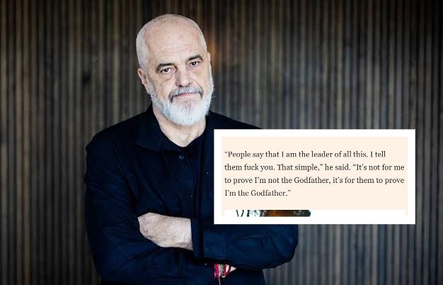 Prej 23 ditësh mijëra qytetarë i kërkojnë dorëheqjen, Rama i acaruar për Financial Times: Protestuesit më quajnë “Kumbari” i Shqipërisë, u them “F*ck you” (Shkoni q*huni)