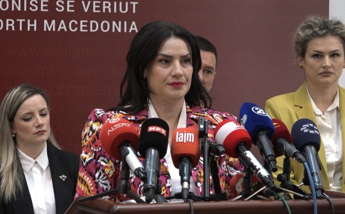 Saranda Imeri Stafai  Për skandalin me ujin në Gostivar dikush duhet të mbajë përgjegjësi