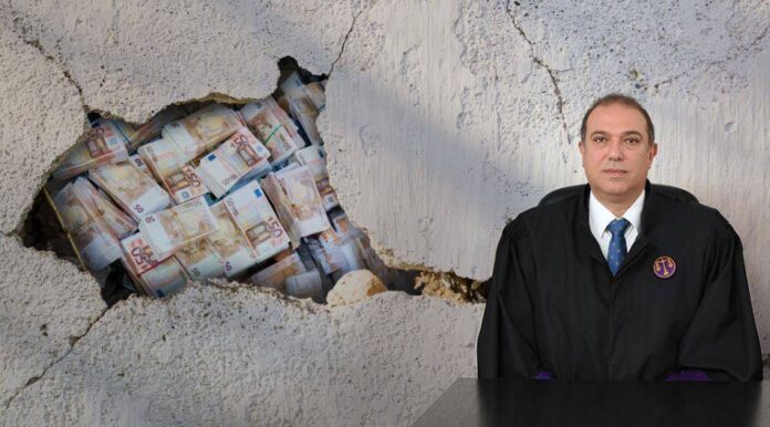 350 mijë euro në mur  ekspertiza zbulon ADN në e gjykatësit në Maqedoni