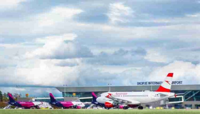 Avioni i shtatë i  Wizz Air  mbërrin në bazën e Aeroportit të Shkupit