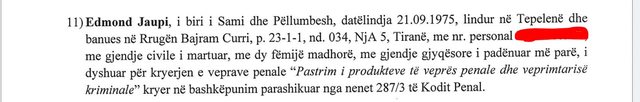 Kush është “Pastruesi” në dosjen ARUBA? Roli i Edmond Jaupit që mbulonte “gabimet” e grupit kriminal, si arrinte të fuste në lojë “malet” me euro