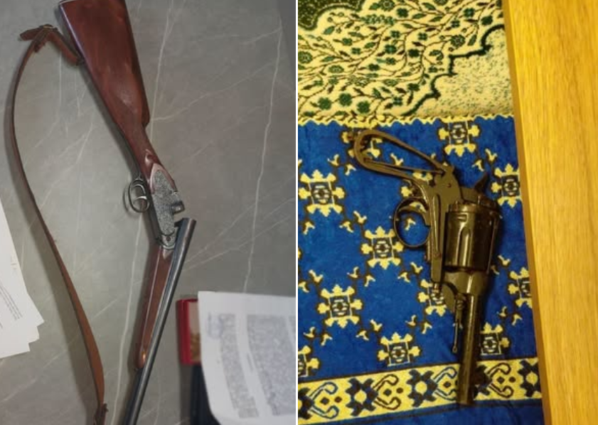 Kontroll në Kondovë  Policia gjeti revolver dhe pushkë gjuetie  u arrestua një 35 vjeçar