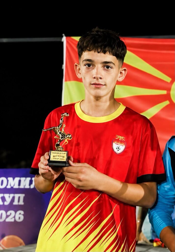 17 GOLA! Rexhail Bajrami shpallet golashënuesi më i mirë i turneut “Euromilk” në Shkup!