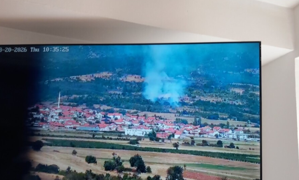 QMK: Kamerat inteligjente alarmuan në kohë për zjarrin pranë Nikushtakut
