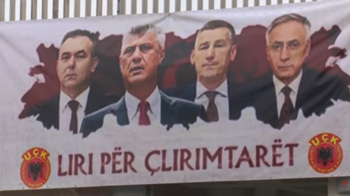 (VIDEO) Shkupi proteston në mbështetje të UÇK-së