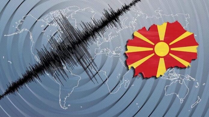 Tërmeti me fuqi 2 5 shkallë shkund Maqedoninë e Veriut